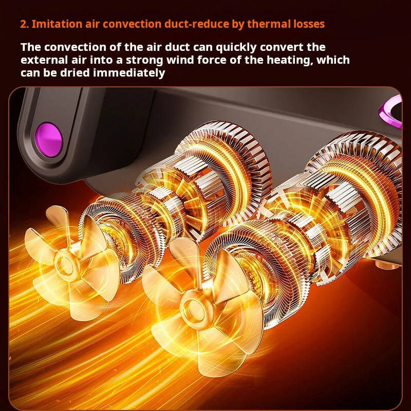 (image for) Folding Shoe Drying Machine Constant Temperature Dehumidification Odor Portable Shoe Drying Machine Timed Quick Drying Shoe Machine